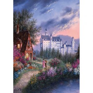 Puzzle de 500 pièces Alipson Puzzle Chateau Bavarois