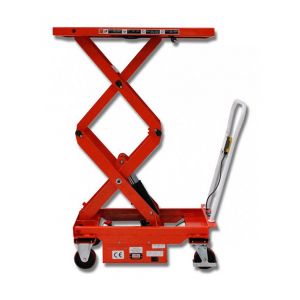 Table Elevatrice Manutention A. Table élévatrice semi-électrique haute levée - Capacité 500kg