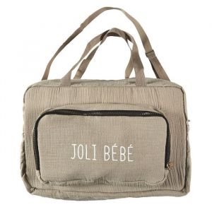 Sac de Transport "Joli Bébé" 40cm Taupe