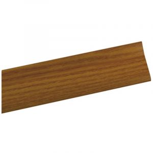 Amig - Solin pour Joint De Sol | 985 mm X 40 mm | Bande De Transition et Adhésif | Bande De Chant pour Joints De Bois, Parquet, Parquets, Marbre et Carrelage | Chêne Aluminium