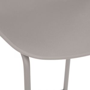 Atmosphera Tabouret bar Design Otac Couleur: Gris - Gris