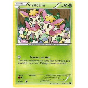 Asmodée Vivaldaim - Carte Pokemon 8/124 Commune