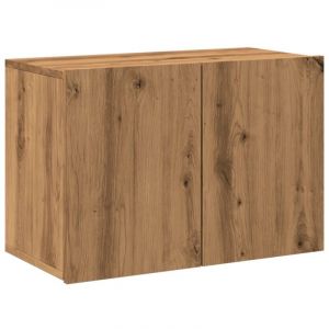 VidaXL Meuble Tv Mural Chêne Artisanal 60x30x41 Cm