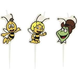 Bougies Maya l'abeille (x4)
