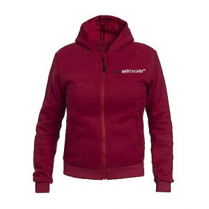 Image de BERTSCHAT Veste Chauffante Femmes | Gilet Chauffant | Bourgogne | Cinq zones chauffantes | XL