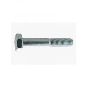 VisWood Corps de boulon tête hexagonale classe 8.8 - acier zingué blanc corps de boulon tête hexagonale classe 8.8 m6 x 100/18 mm tête hexagonale (h) 6 mm aci
