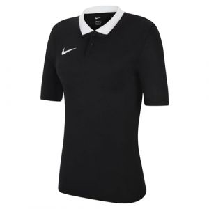 Nike Womens Polo W NK DF Park20 Polo SS, Black/White/White, CW6965-010, XL