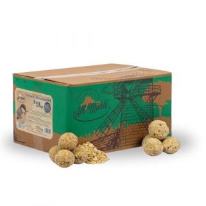 Lyra Pet | 150 Boules de Graisse de l'ALB-M&Uuml;HLE Noix sans Filet | Nourriture pour Oiseaux Sauvages pour l'&eacute;t&eacute; et l'hiver | Source d'&eacute;nergie | Riche en prot&eacute;ines et en graines d'arachid
