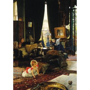 Art Puzzle Puzzle 1000 pièces : Cache-cache, James Tissot