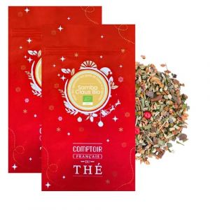 Maté "Samba Claus Bio" - 2 x sachets de 100 gr - COMPTOIR FRANÇAIS DU THÉ