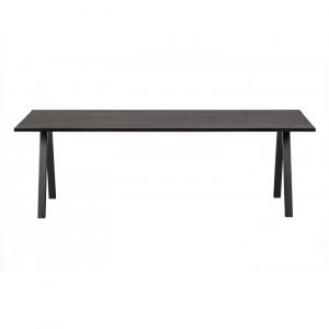 Woood Table pied carré chêne massif Tablo