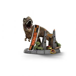 Jurassic Park - Figurine Mini Co. T-Rex Illusion Deluxe 15 cm
