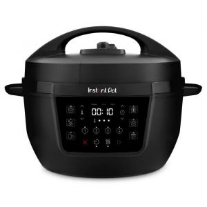 Instant Pot Multicuiseur XL 7,1 l 7 en 1 Smart Cooker – Autocuiseur, mijoteuse, cuiseur à riz, poêle à sauter, yaourtière, cuiseur vapeur et chauffe-plat, noir