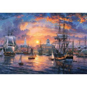 KS Games Puzzle 1500 pièces : Port de Charleston