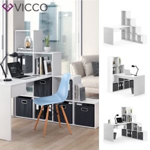 Vicco - Bureau "Sarah" Blanc