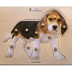 BSM Jeux Puzzle Encastrement Premier Age - Le Chiot - E72510280