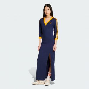 Adidas Originals Robe Maxi Adicolor Classics 3-stripes, pointure Small - Taille Small