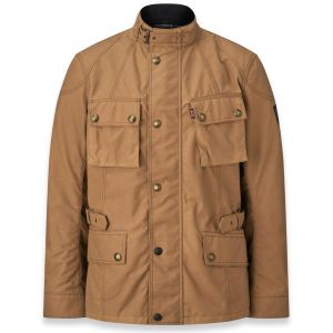 Belstaff Vestes moto Crosby New Tech Wax Sand