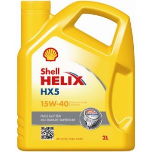 Image de Shell Huile moteur Helix HX5 15W40 Essence 2 L