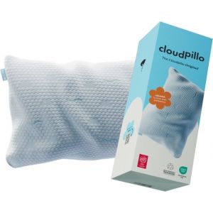 Oreiller Cloudpillo - 30 nuits de sommeil d'essai - Mousse à mémoire de forme - Design réglable - Convient aux dormeurs sur le dos, sur le côté et sur le ventre - Mousse à mémoire de forme - Réduit les douleurs cervicales - Cloud - Oreiller - Pillo
