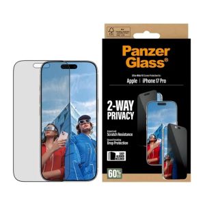 PanzerGlass Prot&egrave;ge &eacute;cran iPhone 17 Pro verre tremp&eacute; Privacy