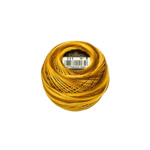 Dmc Pearl Cotton Ball Size 8 87yd-Variegated Mustard