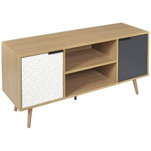 The home deco factory Meuble TV Sven Autres Beige
