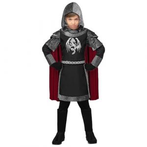 Widmann Déguisement chevalier des dragons enfant - Couleur Coloré - Taille 5-7 ans (128 cm)
