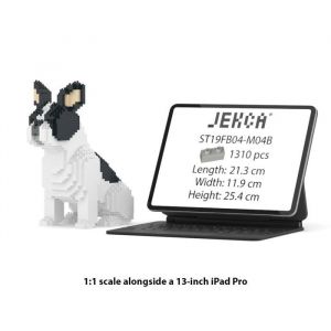 Blocs de construction en plastique - JEKCA - Bulldog Fran&ccedil;ais 04-M04B - 1310 pi&egrave;ces - 14 ans et plus - Mixte