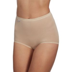 Sloggi Basic+ Maxi, Culotte Gainante Femme, Beige, Taille 50