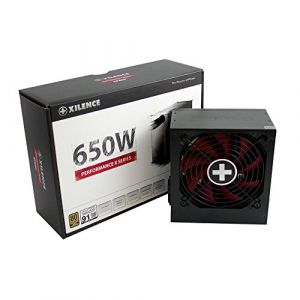 Xilence Alimentation Performance X 80 Plus Gold - 650 Watt 0,000000 Noir