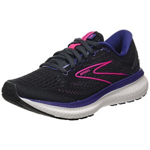 Brooks Glycerin 19, Chaussure de Course Femme, Black Ebony Pink, 42.5 EU