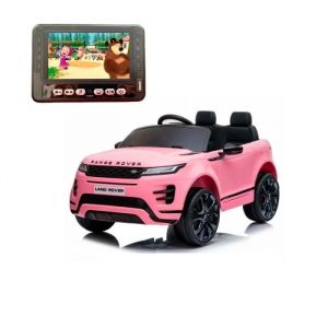 Land Rover Range Rover EVOQUE MP4 Rose - Voiture électrique pour enfant avec batterie 12v et télécommande