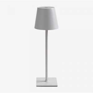 Lampe de table LED sans fil Bolvir SKLUM Blanc 35 cm