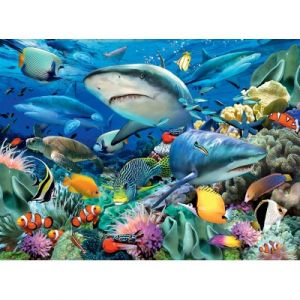 Image de Ravensburger Requin - Puzzle 100 pièces Xxl