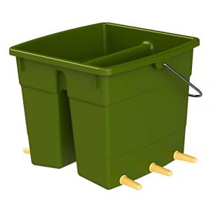 Kerbl Lammeimer Lot de 6 t&eacute;tines avec fond biseaut&eacute;