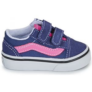 Vans Baskets Old Skool Sidestripe lilas rose bébé - 26