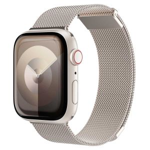 Vonmahlen Bracelet Milanese Loop 2 Apple Watch Series 1 t/m 9 / SE (38/40/41 mm) | Series 10 / 11 (42 mm) - Champagne