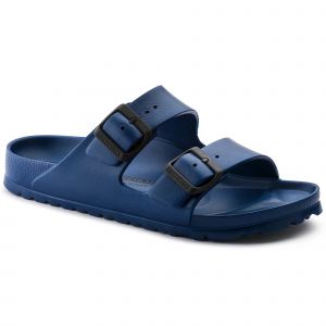 Image de Birkenstock Classic Arizona Eva, Mules Mixte adulte - Bleu (129433_NAVY) 40 EU (&eacute;troit)