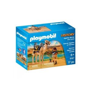 Image de Playmobil Guerrier égyptien avec chameau - History - 9167