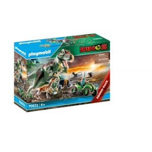Playmobil Explorateur avec quad et dinosaures Dinos 70632
