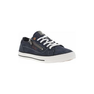 Mustang Homme 4198-302 Basket, Bleu foncé, 41 EU