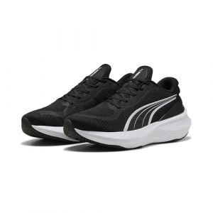 Puma Mixte SCEND Pro 2 Chaussure de Course sur Route, Black White, 45 EU