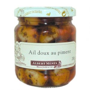 Albert m&eacute;n&egrave;s Ail doux au piment - Le pot de 200g