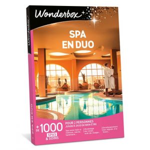 Wonderbox Coffret cadeau - Spa en duo - 1000 soins relaxants - Jusquà 2h30 de bien-être
