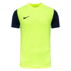 Nike Unisex Kids Jersey Y NK DF Tiempo Prem II JSY SS, Volt/Midnight Navy/Black, DH8389-702, M