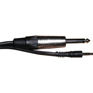 Image de Yellow Cable K11 - Mini-jack Stereo / Jack Mono