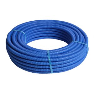 Henco 25M Tube multicouche pr&eacute;-gain&eacute; bleu - &Oslash;16x2,0 - Alu 0,4mm