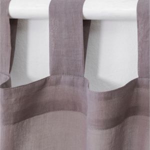 Rideau en Coton (140x260 cm) Soyler SKLUM Rose Mauve Pâle 260 cm