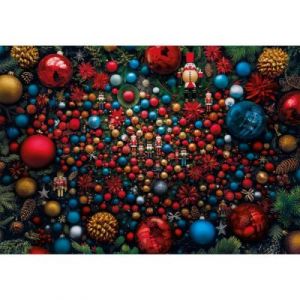 Clementoni Puzzle 1000 pièces : Ambiance de noël